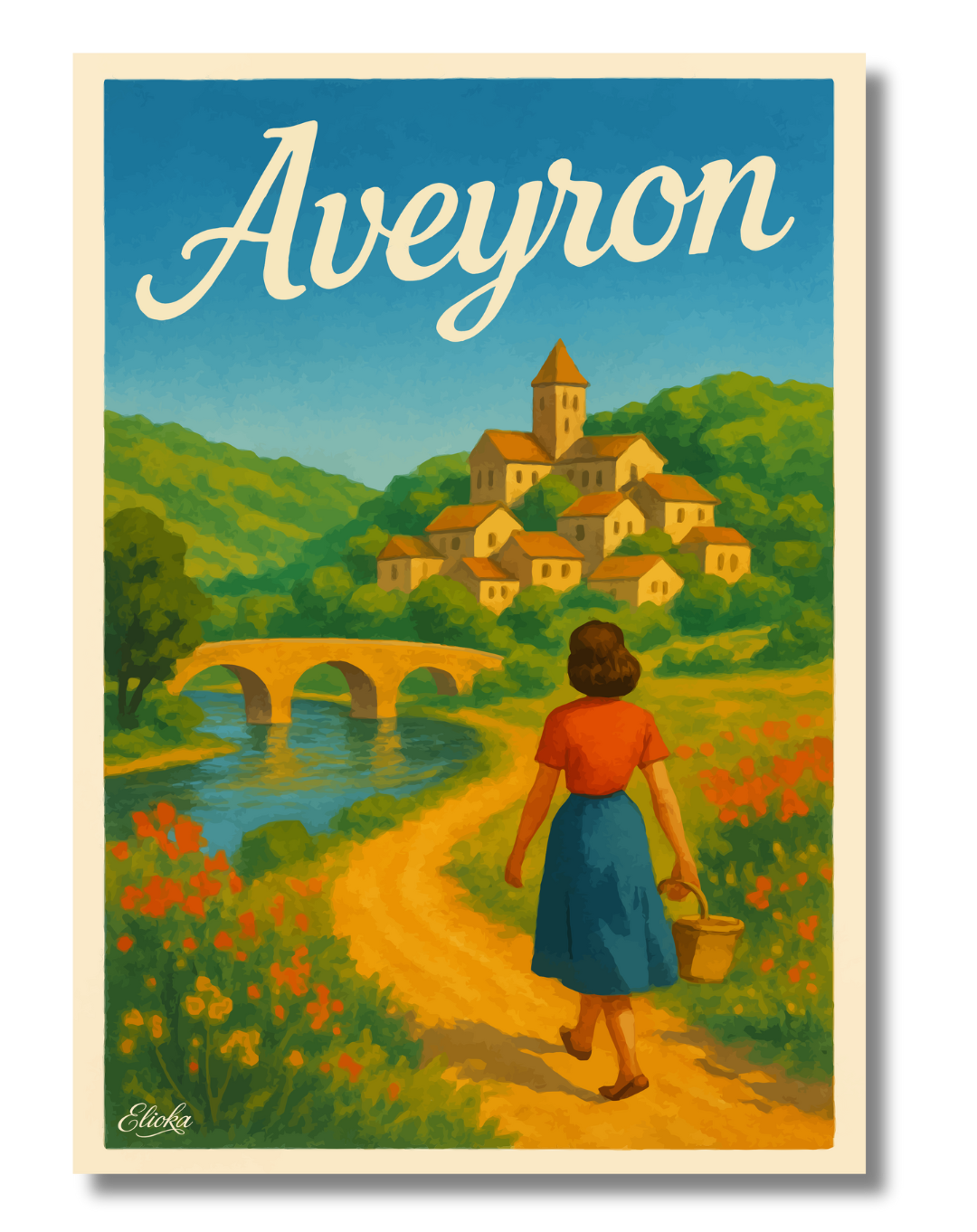 Affiche "Aveyron"