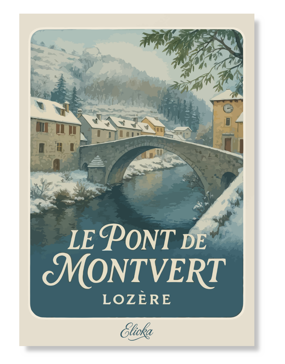 Affiche “Le Pont de Montvert” Lozère