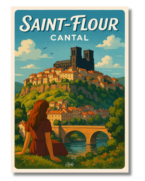 Affiche Saint Flour