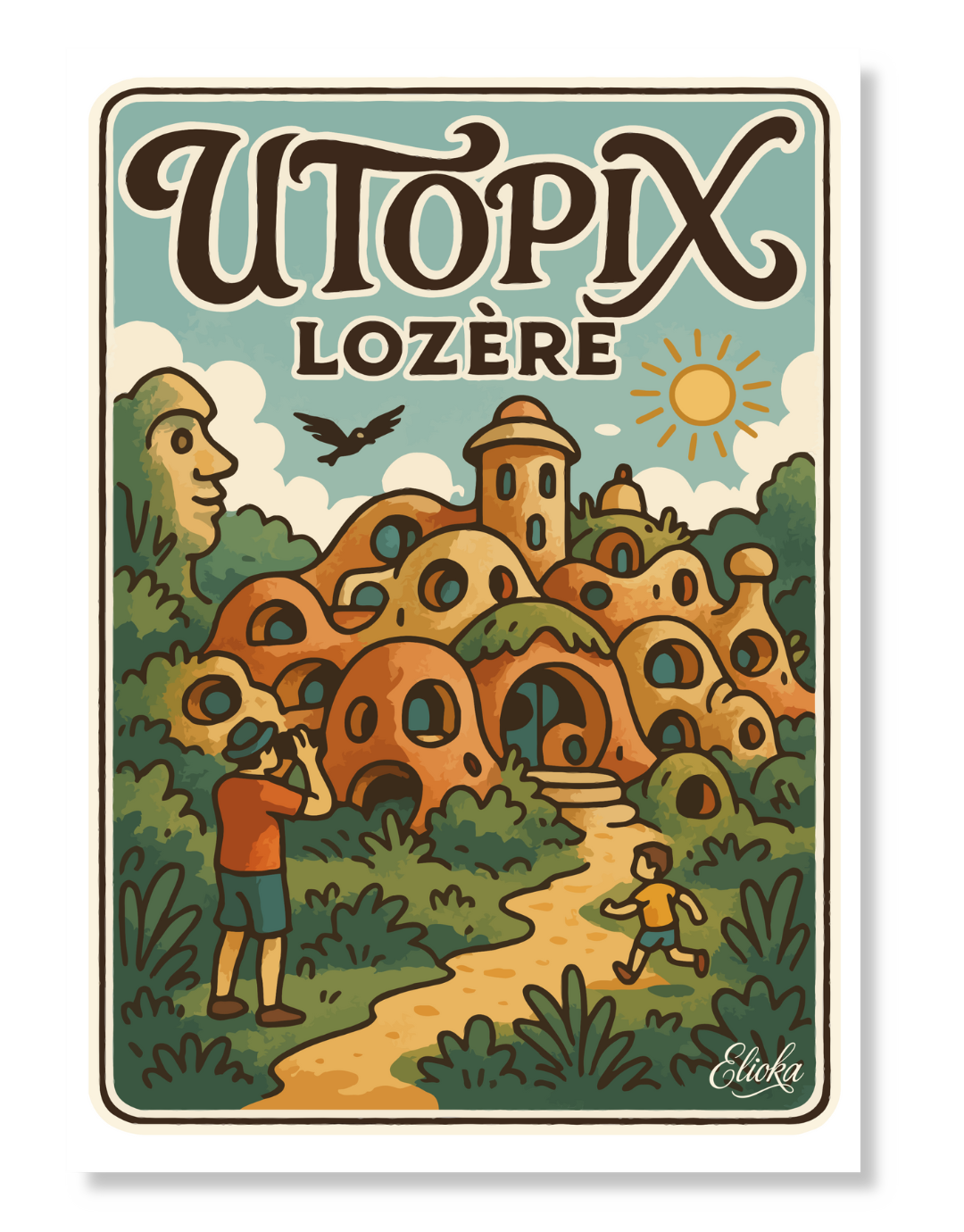 Affiche "Utopix" Lozère