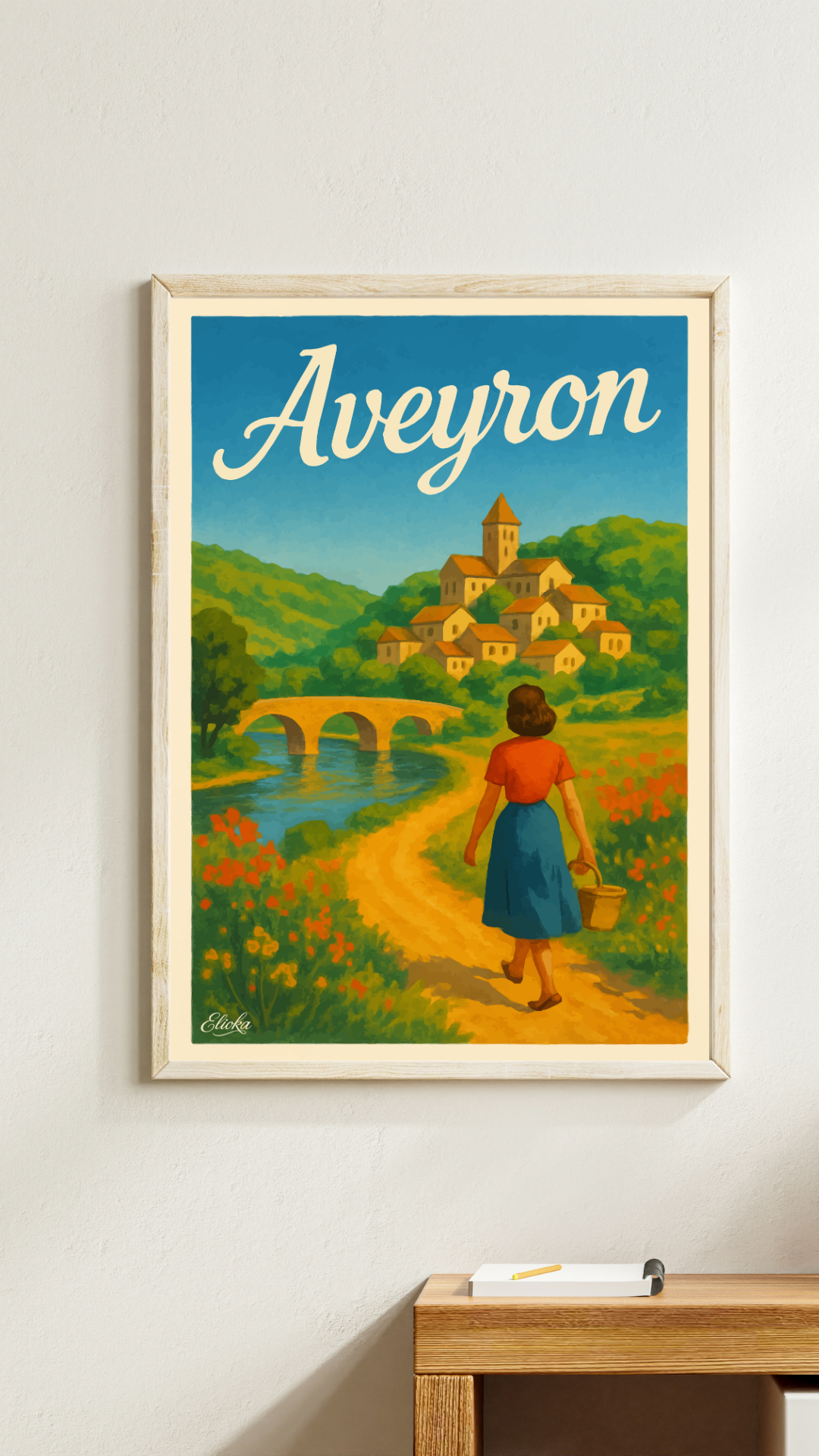 Affiche "Aveyron"