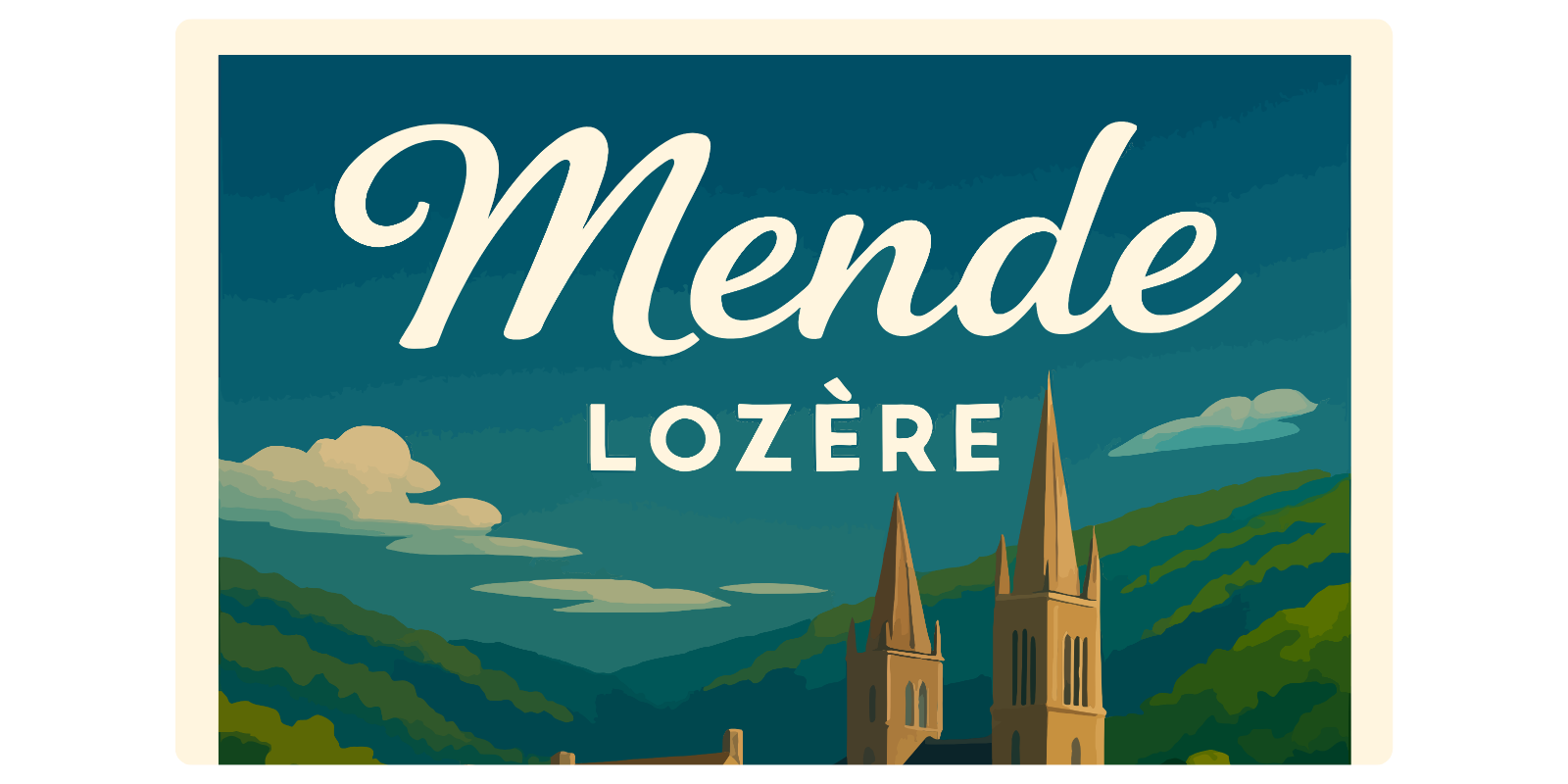 Pourquoi offrir une affiche de Mende ?