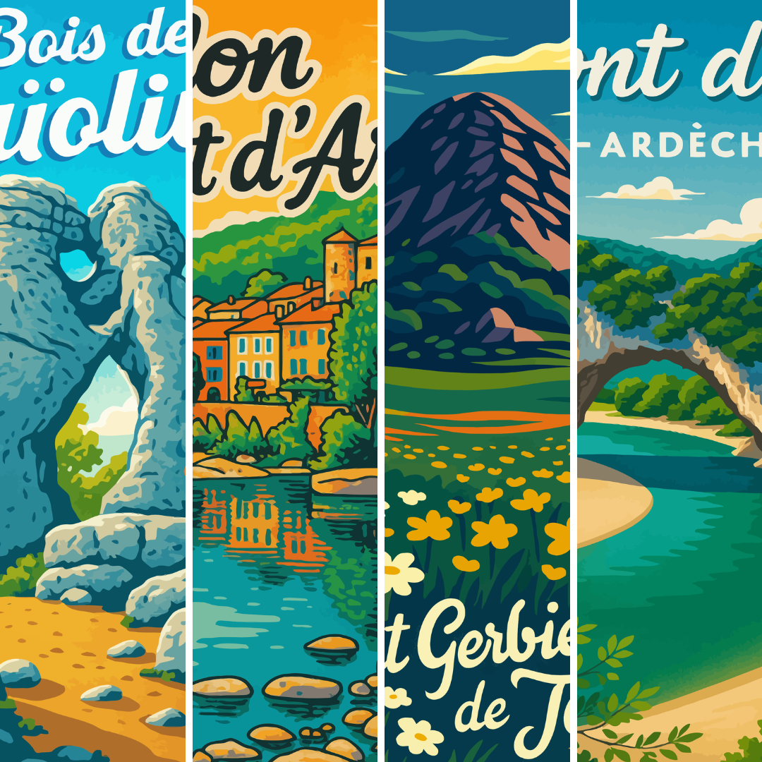 Collection Affiche Ardèche