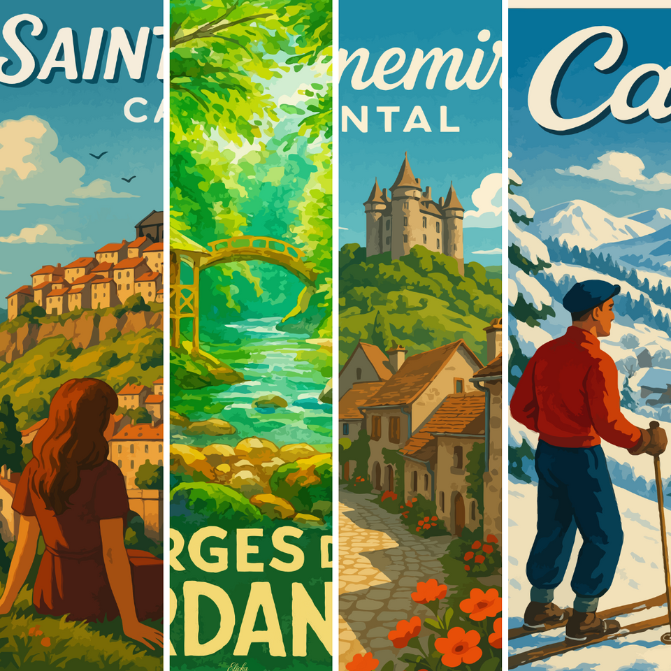 Collection Affiches Cantal