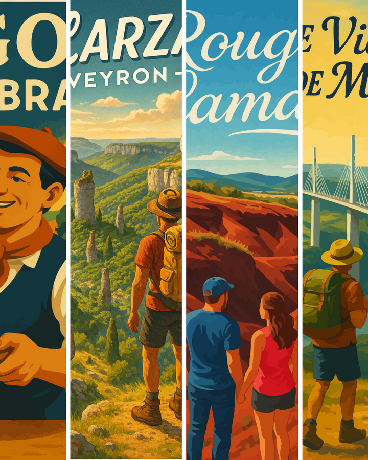Collection Affiche Aveyron