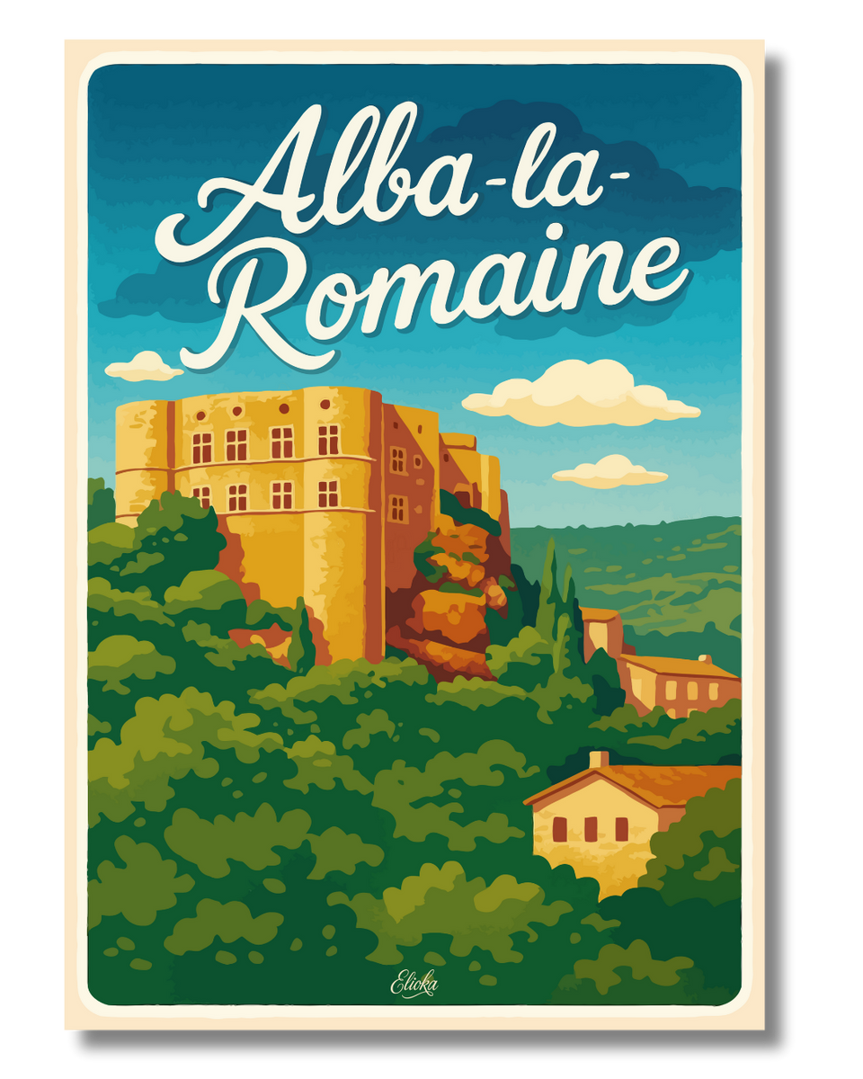 Affiche Alba-la-Romaine