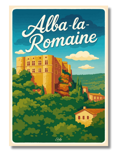 Affiche Alba-la-Romaine