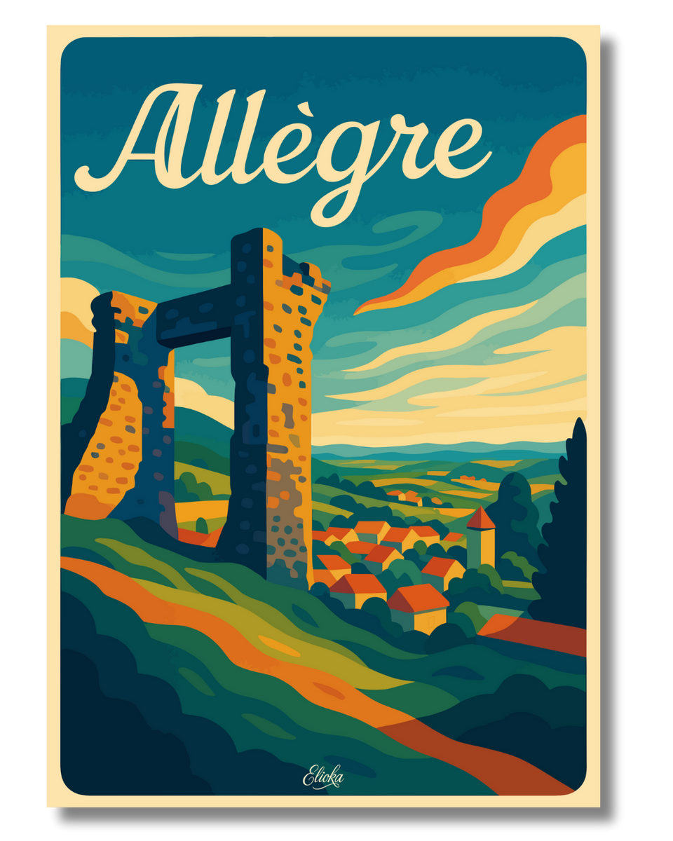 Affiche Allègre