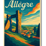 Affiche Allègre