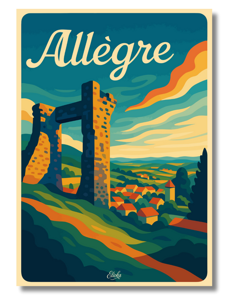 Affiche Allègre