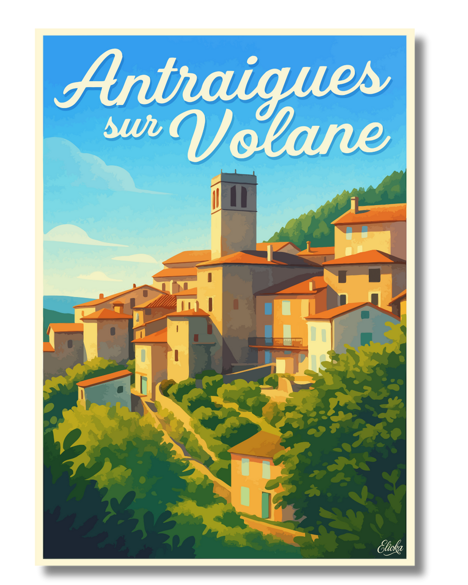 Affiche Antraigues sur Volane