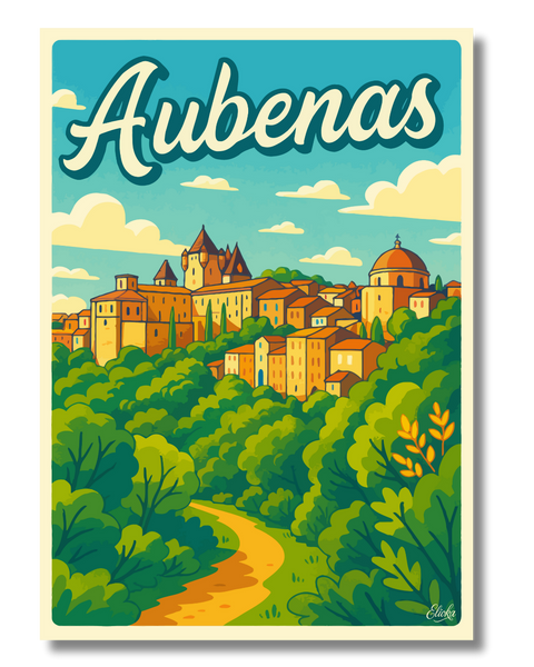 Affiche Aubenas