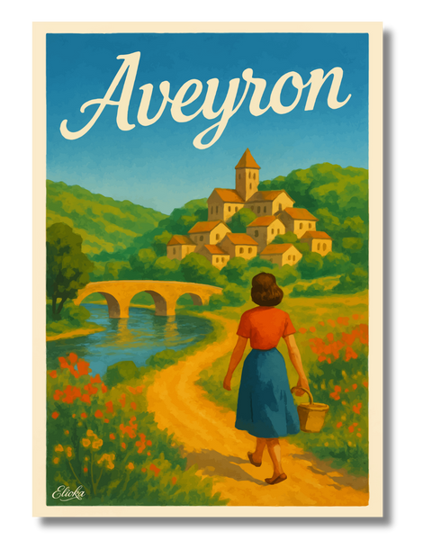 Affiche "Aveyron"