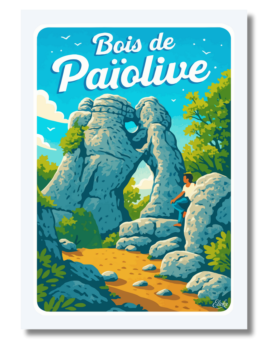 Affiche Bois de Païolive