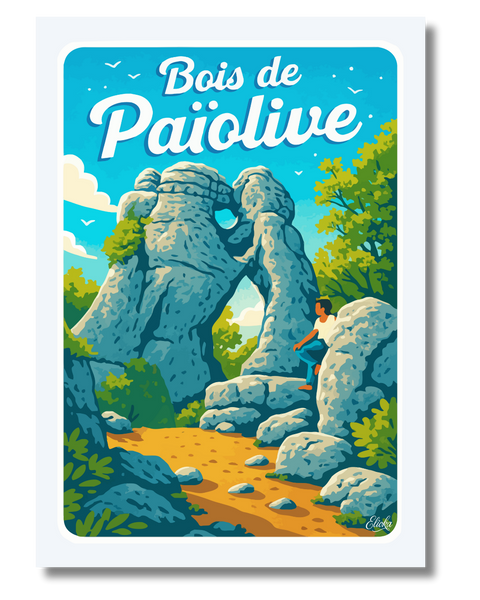 Affiche Bois de Païolive