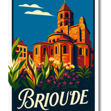 Affiche Brioude