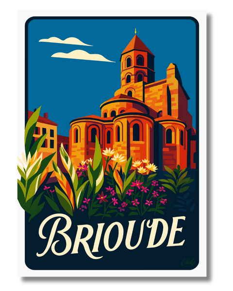 Affiche Brioude