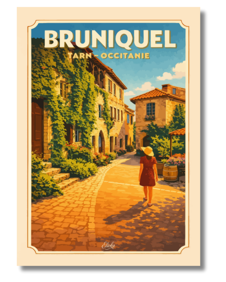 Affiche Bruniquel