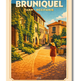Affiche Bruniquel