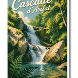 Affiche Cascade Arifat