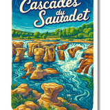 Affiche Cascades du Sautadet