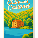 Affiche Château de Castanet