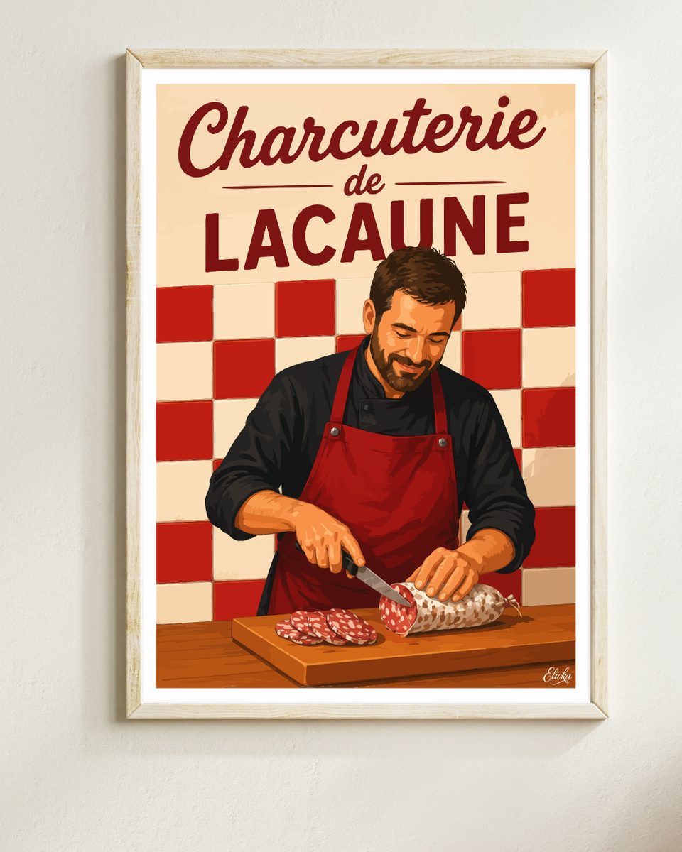 Affiche Charcuterie de Lacaune