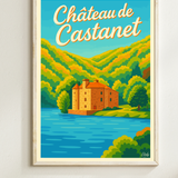 Affiche Château de Castanet