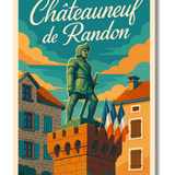Affiche Châteauneuf-de-Randon