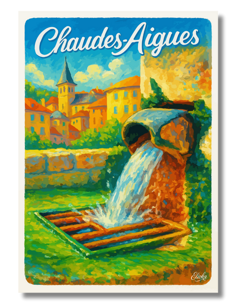 Affiche Chaudes Aigues