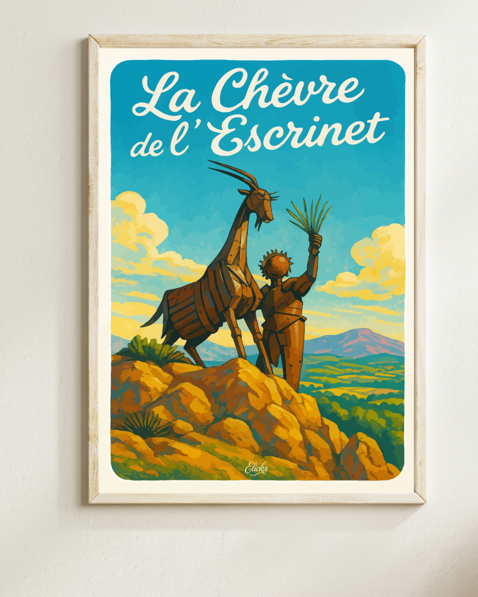 Affiche La Chèvre de l’Escrinet