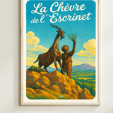 Affiche La Chèvre de l’Escrinet