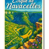 Affiche Cirque de Navacelles