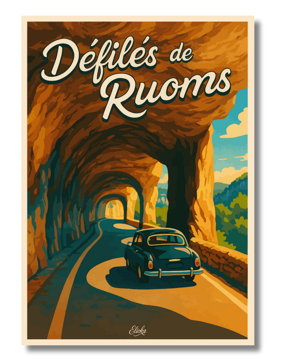Affiche Défilés de Ruoms