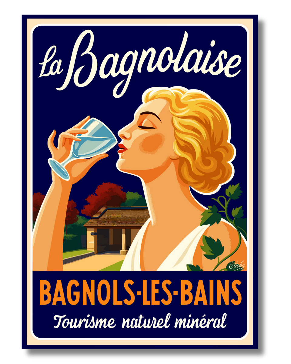 Affiche La Bagnolaise