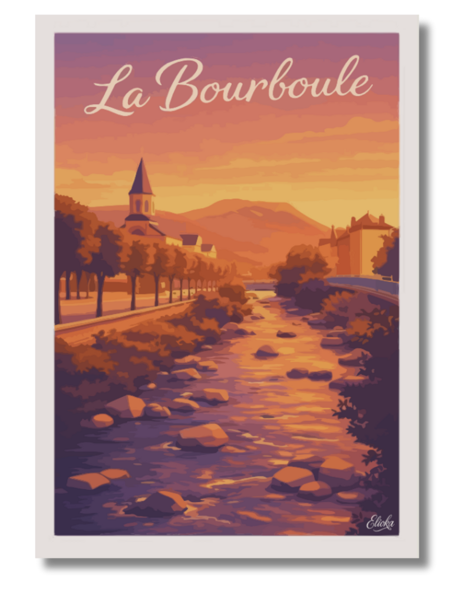 Affiche La Bourboule