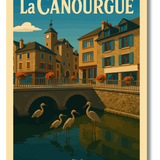 Affiche ''La Canourgue''
