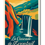 Affiche La Cascade de l’Éventail