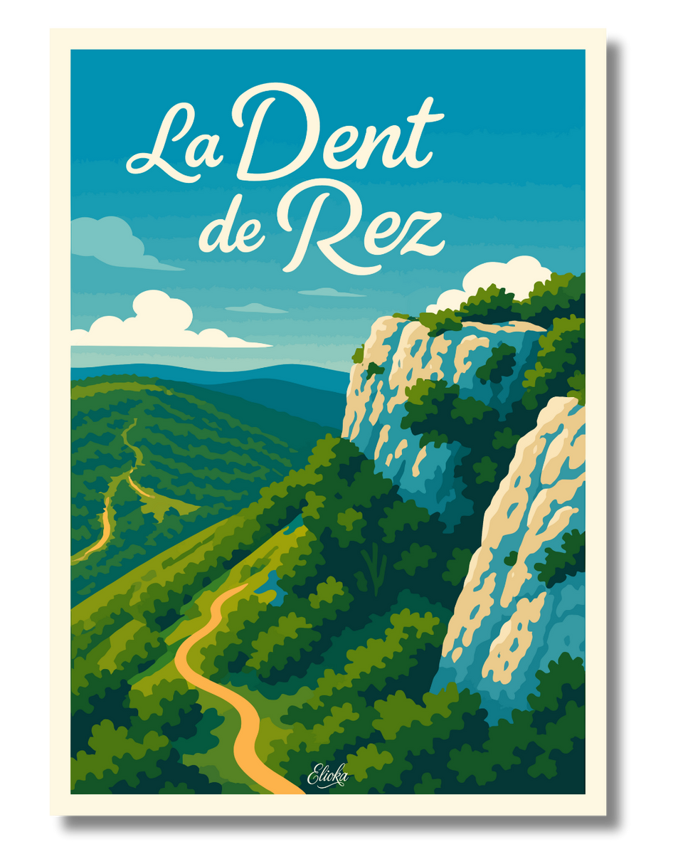 Affiche La Dent de Rez