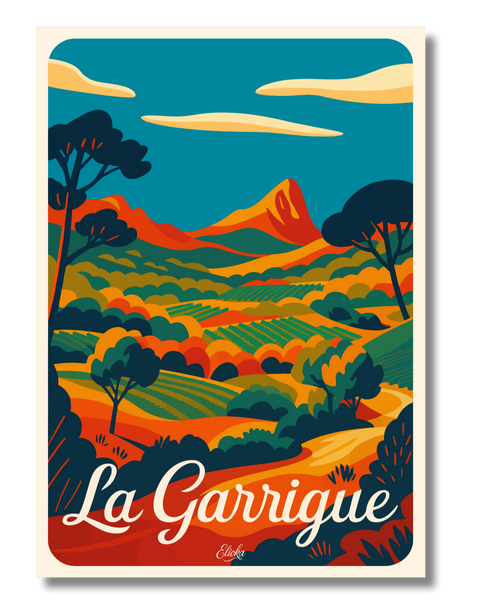 Affiche La Garrigue