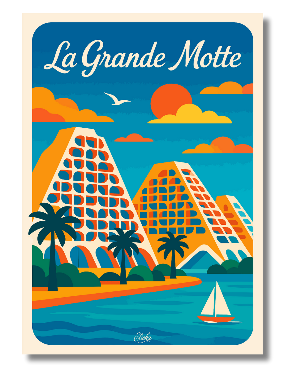 Affiche La Grande Motte