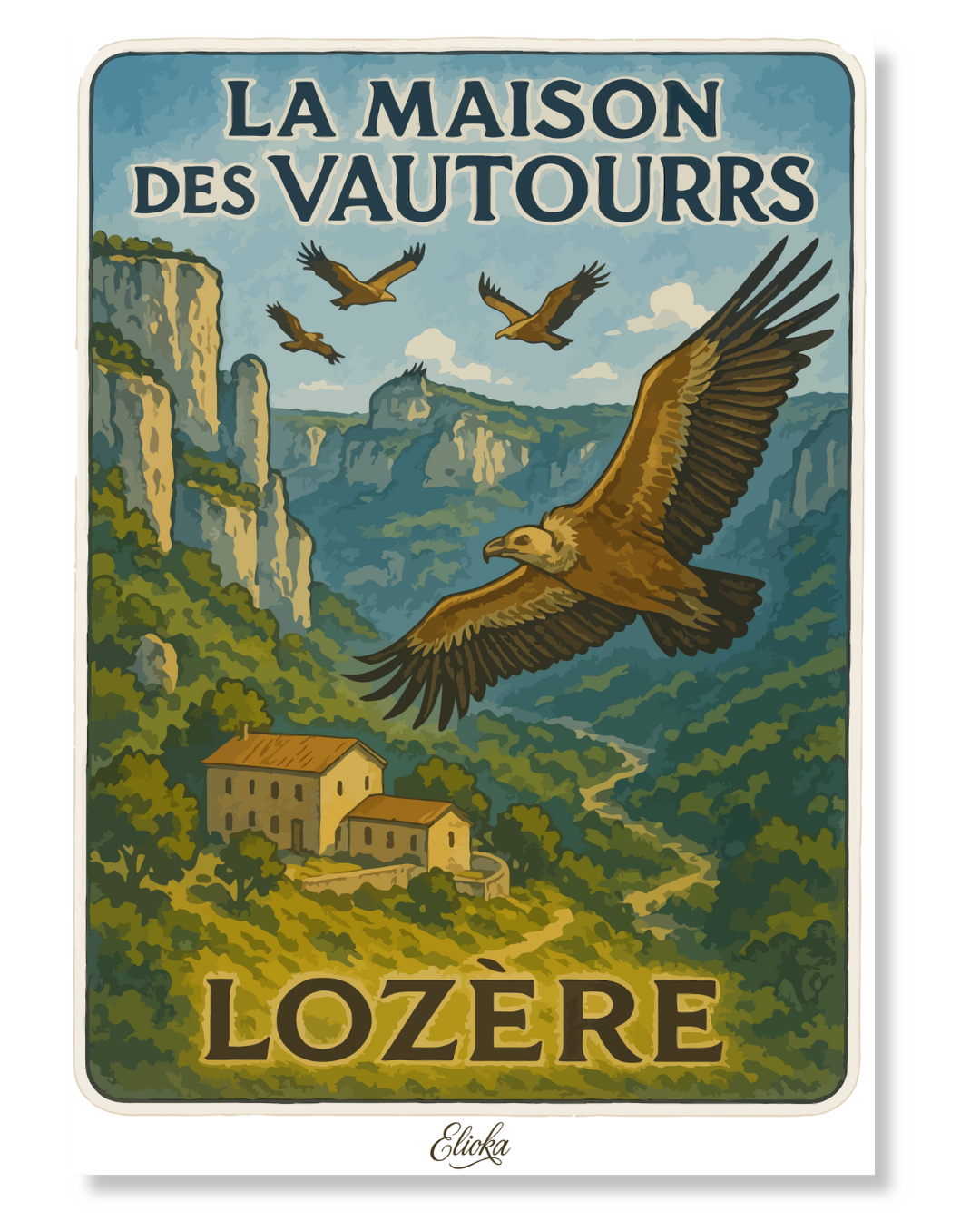 Affiche La Maison des Vautours