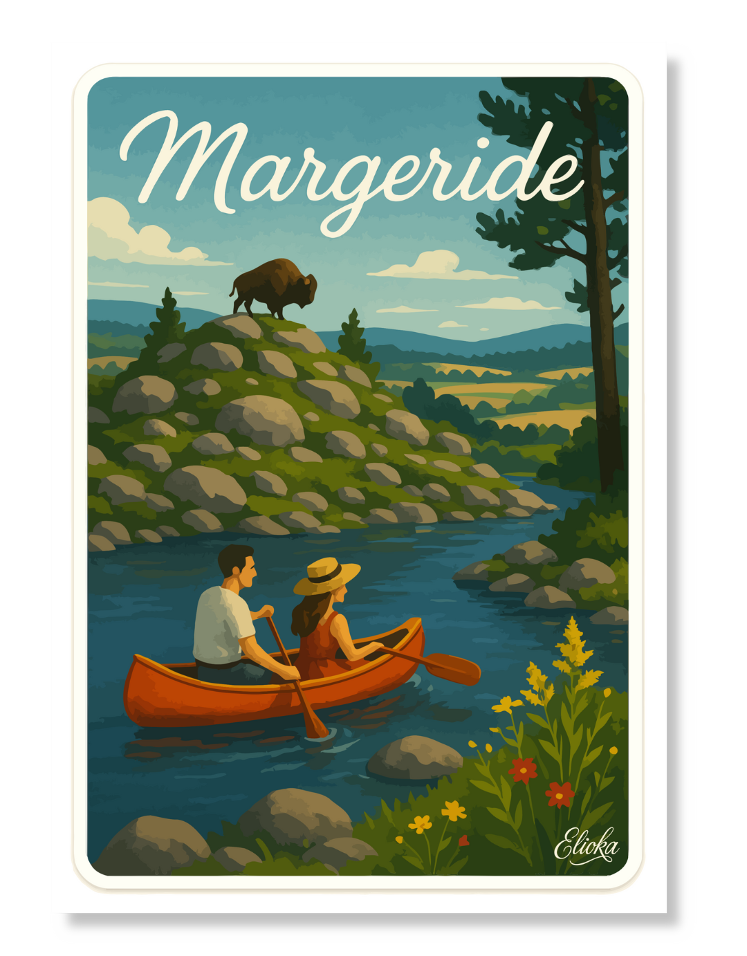 Affiche La Margeride