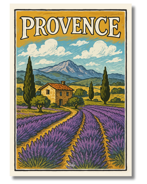 Affiche La Provence