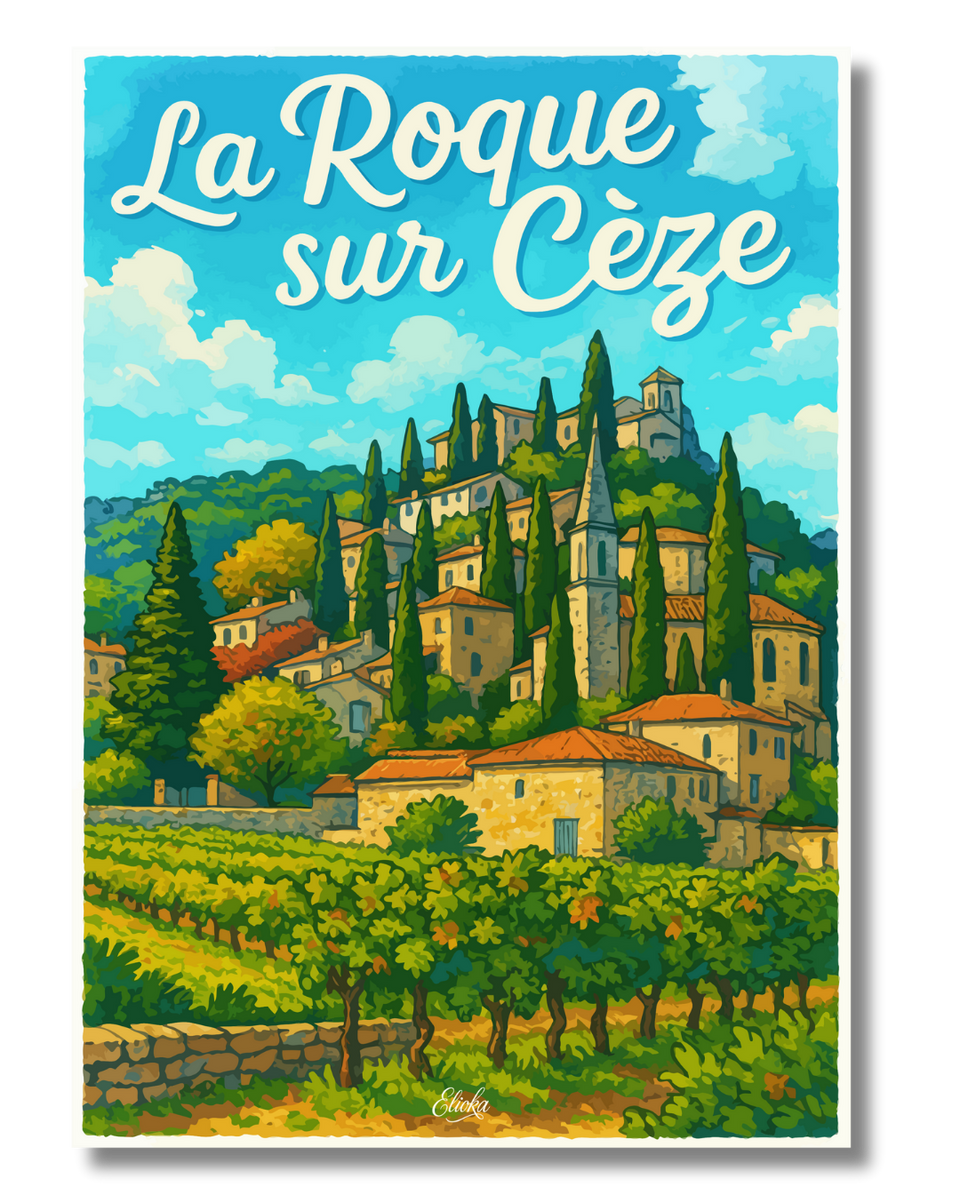 Affiche La Roque-sur-Cèze