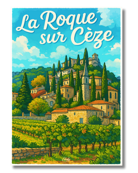 Affiche La Roque-sur-Cèze