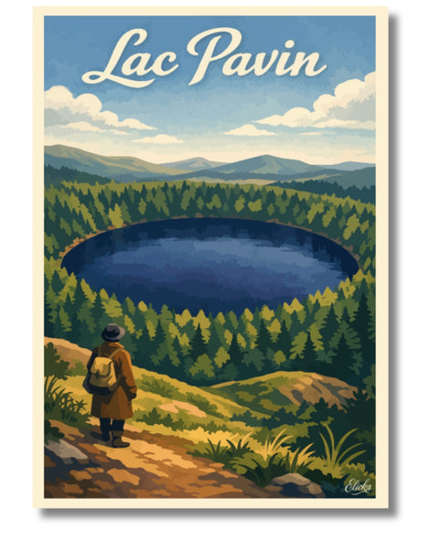 Affiche Lac Pavin