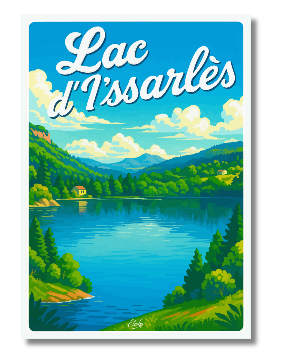 Affiche Lac d’Issarlès