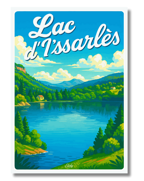 Affiche Lac d’Issarlès