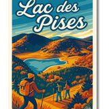 Affiche Lac des Pises